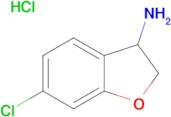 6-CHLORO-2,3-DIHYDROBENZOFURAN-3-AMINE HCL