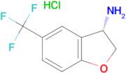 (S)-5-(TRIFLUOROMETHYL)-2,3-DIHYDROBENZOFURAN-3-AMINE HCL