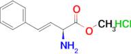 (S,E)-METHYL 2-AMINO-4-PHENYLBUT-3-ENOATE HYDROCHLORIDE