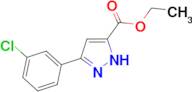 ETHYL 5-(3-CHLOROPHENYL)-1H-PYRAZOLE-3-CARBOXYLATE