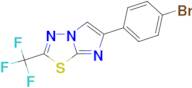 6-(4-BROMOPHENYL)-2-(TRIFLUOROMETHYL)IMIDAZO[2,1-B][1,3,4]THIADIAZOLE