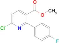 METHYL 6-CHLORO-2-(4-FLUOROPHENYL)NICOTINATE