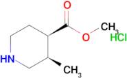 CIS-METHYL 3-METHYLPIPERIDINE-4-CARBOXYLATE HCL