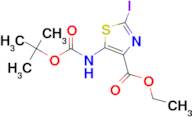 ETHYL 5-BOC-AMINO-2-IODOTHIAZOLE-4-CARBOXYLATE