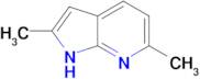 2,6-DIMETHYLPYRROLO[2,3-B]PYRIDINE