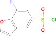 7-IODOBENZOFURAN-5-SULFONYL CHLORIDE