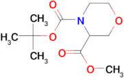METHYL N-BOC-MORPHOLINE-3-CARBOXYLATE