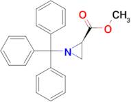 Methyl (2R)-1-(triphenylmethyl)aziridine-2-carboxylate