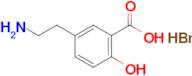 5-(2-AMINO-ETHYL)-2-HYDROXY-BENZOIC ACID HYDROBROMIDE