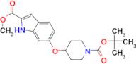 METHYL 6-(1-BOC-PIPERIDIN-4-YLOXY)INDOLE-2-CARBOXYLATE