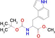 METHYL 2-BOC-AMINO-3-(4-INDOLYL)PROPIONATE