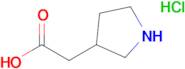 3-PYRROLIDINEACETIC ACID HCL