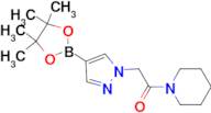 1-PIPERIDIN-1-YL-2-[4-(4,4,5,5-TETRAMETHYL-[1,3,2]DIOXABOROLAN-2-YL)-PYRAZOL-1-YL]-ETHANONE