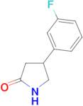 4-(3-FLUOROPHENYL)PYRROLIDIN-2-ONE