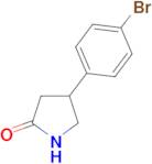 4-(4-BROMOPHENYL)PYRROLIDIN-2-ONE