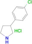 3-(4-CHLOROPHENYL)PYRROLIDINE HYDROCHLORIDE