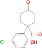 1-(3-CHLOROPHENYL)-4-OXOCYCLOHEXANECARBOXYLIC ACID