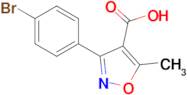 3-(4-BROMOPHENYL)-5-METHYLISOXAZOLE-4-CARBOXYLIC ACID