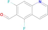5,7-DIFLUOROQUINOLINE-6-CARBALDEHYDE
