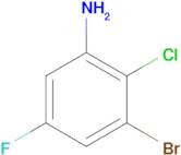 3-BROMO-2-CHLORO-5-FLUOROANILINE