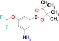 3-(DIFLUOROMETHOXY)-5-(4,4,5,5-TETRAMETHYL-1,3,2-DIOXABOROLAN-2-YL)ANILINE