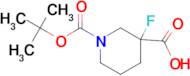 1-BOC-3-FLUOROPIPERIDINE-3-CARBOXYLIC ACID