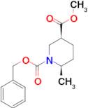 CIS-1-BENZYL 3-METHYL 6-METHYLPIPERIDINE-1,3-DICARBOXYLATE