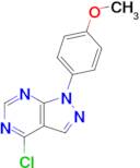 4-CHLORO-1-(4-METHOXYPHENYL)-1H-PYRAZOLO[3,4-D]PYRIMIDINE