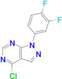 4-CHLORO-1-(3,4-DIFLUOROPHENYL)-1H-PYRAZOLO[3,4-D]PYRIMIDINE