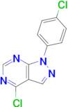 4-CHLORO-1-(4-CHLOROPHENYL)-1H-PYRAZOLO[3,4-D]PYRIMIDINE