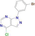 1-(3-BROMOPHENYL)-4-CHLORO-1H-PYRAZOLO[3,4-D]PYRIMIDINE