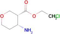 ETHYL CIS-4-AMINOTETRAHYDRO-2H-PYRAN-3-CARBOXYLATE HCL