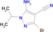 5-AMINO-3-BROMO-1-ISOPROPYL-1H-PYRAZOLE-4-CARBONITRILE