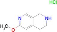 6-METHOXY-1,2,3,4-TETRAHYDRO-2,7-NAPHTHYRIDINE HYDROCHLORIDE