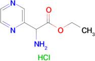 ETHYL 2-AMINO-2-(PYRAZIN-2-YL)ACETATE HCL