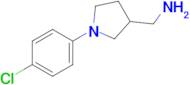 (1-(4-CHLOROPHENYL)PYRROLIDIN-3-YL)METHANAMINE