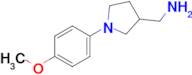 (1-(4-METHOXYPHENYL)PYRROLIDIN-3-YL)METHANAMINE