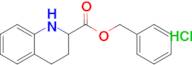 1,2,3,4-TETRAHYDROQUINOLINE-2-CARBOXYLIC ACID BENZYL ESTER HCL