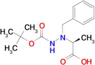 (S)-2-(1-BENZYL-2-BOC-HYDRAZINYL)PROPANOIC ACID