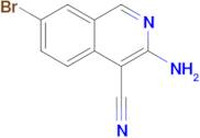 3-AMINO-7-BROMOISOQUINOLINE-4-CARBONITRILE