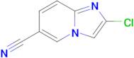 2-CHLOROIMIDAZO[1,2-A]PYRIDINE-6-CARBONITRILE