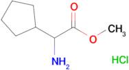 Methyl 2-amino-2-cyclopentylacetate Hydrochloride