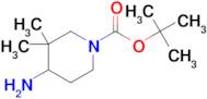 TERT-BUTYL 4-AMINO-3,3-DIMETHYLPIPERIDINE-1-CARBOXYLATE