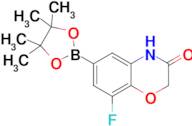 8-FLUORO-6-(4,4,5,5-TETRAMETHYL-1,3,2-DIOXABOROLAN-2-YL)-2H-BENZO[B][1,4]OXAZIN-3(4H)-ONE