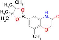 8-METHYL-6-(4,4,5,5-TETRAMETHYL-1,3,2-DIOXABOROLAN-2-YL)-2H-BENZO[B][1,4]OXAZIN-3(4H)-ONE