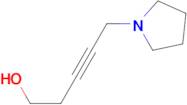 5-(Pyrrolidin-1-yl)pent-3-yn-1-ol