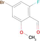 4-BROMO-2-FLUORO-6-METHOXYBENZALDEHYDE