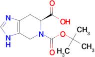 (S)-5-(TERT-BUTOXYCARBONYL)-4,5,6,7-TETRAHYDRO-3H-IMIDAZO[4,5-C]PYRIDINE-6-CARBOXYLIC ACID