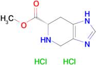 (S)-METHYL 4,5,6,7-TETRAHYDRO-3H-IMIDAZO[4,5-C]PYRIDINE-6-CARBOXYLATE 2HCL