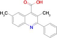 3,6-DIMETHYL-2-PHENYLQUINOLINE-4-CARBOXYLIC ACID